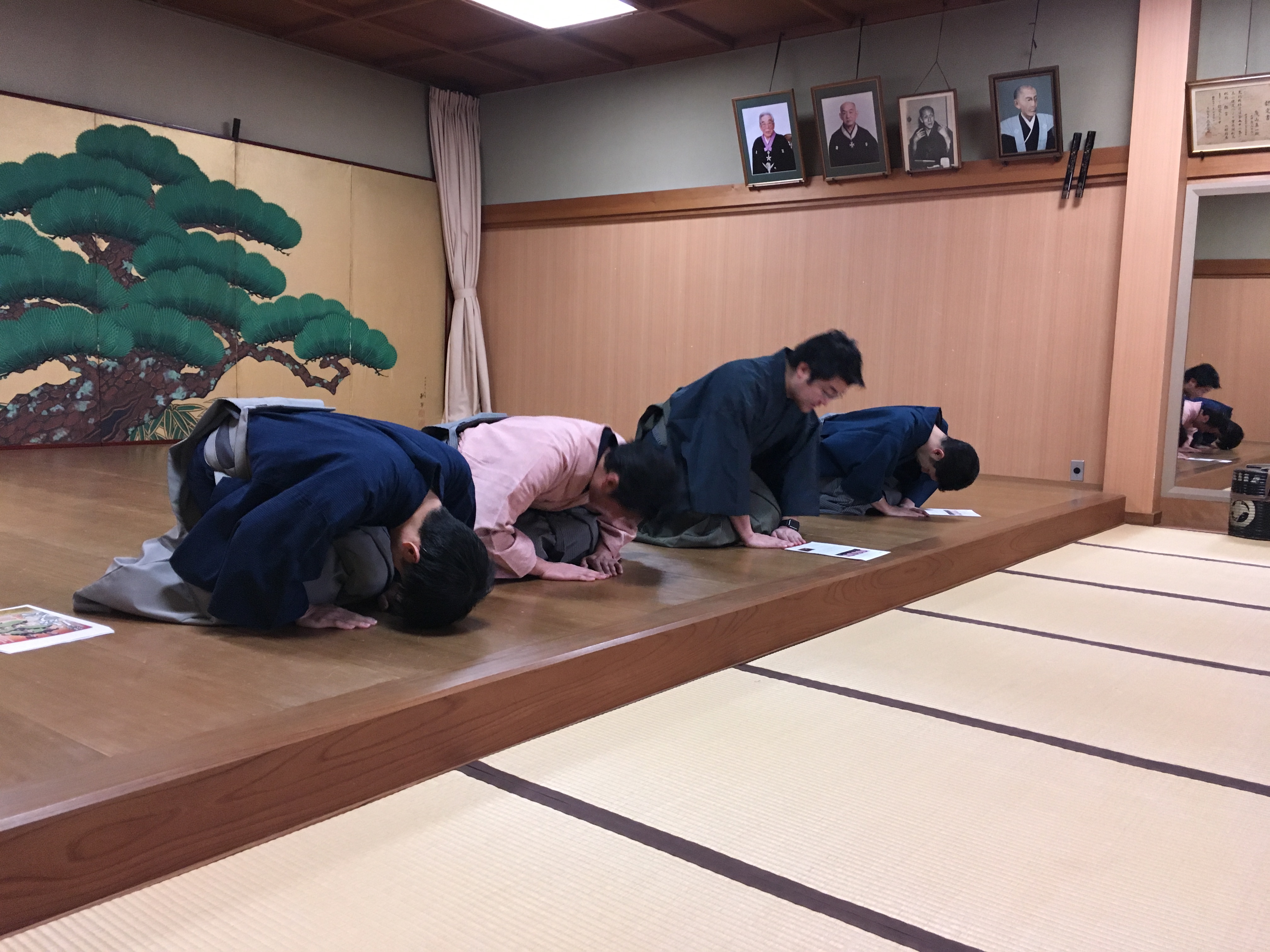 千五郎家にて記者会開催！ お豆腐狂言 茂山千五郎家